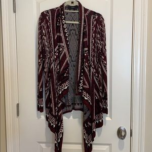 Forever 21 Aztec Print Cardigan Sweater